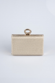 Abendtasche Laserschnitt Gold SH830