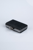 Abendtasche Laserschnitt Schwarz SH830