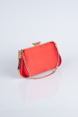 Abendtasche Satin Rot SH834