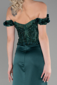 Abendkleid Lang Smaragdgrün ABU3384