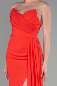 Abschlusskleid Lang Koralle ABU3344