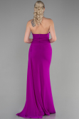 Abschlusskleid Lang Violett ABU3344