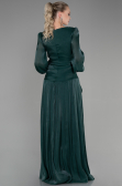 Abschlusskleid Lang Chiffon Smaragdgrün ABU3397