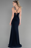Abendkleid Lang Marineblau ABU3363