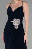 Abendkleid Lang Marineblau ABU3363