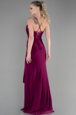 Abendkleid Lang Pflaume ABU3363