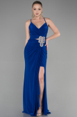 Abendkleid Lang Sächsischblau ABU3363