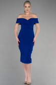Partykleid Midi Sächsischblau ABK1902
