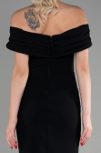 Partykleid Midi Schwarz ABK1902