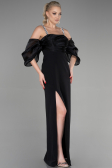 Partykleid Lang Schwarz ABU2911