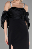 Partykleid Lang Schwarz ABU2911