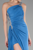Indigo Abendkleid Lang ABU2964