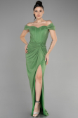 Abschlusskleid Lang Pistaziengrün ABU3473