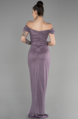 Abschlusskleid Lang Lavendel ABU3473