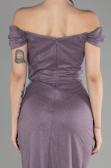 Abschlusskleid Lang Lavendel ABU3473