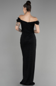 Abschlusskleid Lang Schwarz ABU3473