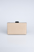 Abendtasche Wildleder Hautfarben SH801