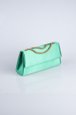 Abendtasche Satin Grün SH818