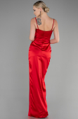 Abendkleid Lang Satin Rot ABU3390