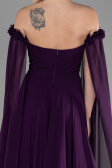 Standesamtkleid Lang Chiffon Violette ABU3462