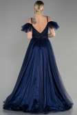 Abendkleid Lang Marineblau ABU3500