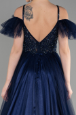 Abendkleid Lang Marineblau ABU3500