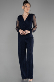 Abendkleid Marineblau ABT012