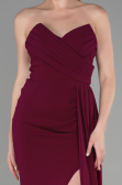 Abschlusskleid Lang Kirschrot ABU3344