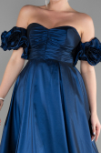 Abendkleid Lang Marineblau ABU3547