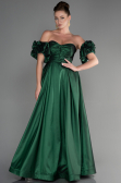 Abendkleid Lang Smaragdgrün ABU3547