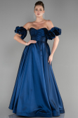 Abendkleid Lang Marineblau ABU3547