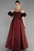 Abendkleid Lang Weinrot ABU3547