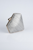 Kästchen-Tasche Platin V222