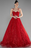 Designer Abendkleid Lang Rot ABU3556