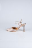 Stiletto Laserschnitt Rosa MJ5150