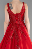Designer Abendkleid Lang Rot ABU3595