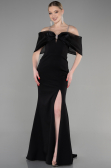 Abendkleid Lang Schwarz ABU3601
