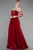 Abendkleid Lang Weinrot ABU3604