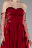 Abendkleid Lang Weinrot ABU3604