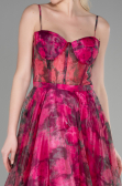 Partykleid Midi Fuchsie ABK1967