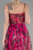 Partykleid Midi Fuchsie ABK1967