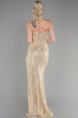 Abendkleid Lang Gold ABU3630