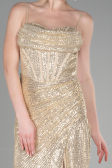 Abendkleid Lang Gold ABU3630