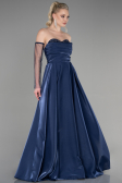 Abendkleid Lang Marineblau ABU3604