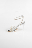 Party-Schuhe Gespiegelt Silber AB8003