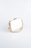 Abendtasche Satin Puder SH834
