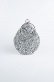 Abendtasche Silber SH833