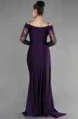 Abendkleid Lang Violett dunkel ABU3656