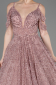 Abendkleid Lang Puder ABU3708
