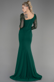 Abendkleid Lang Smaragdgrün ABU3712